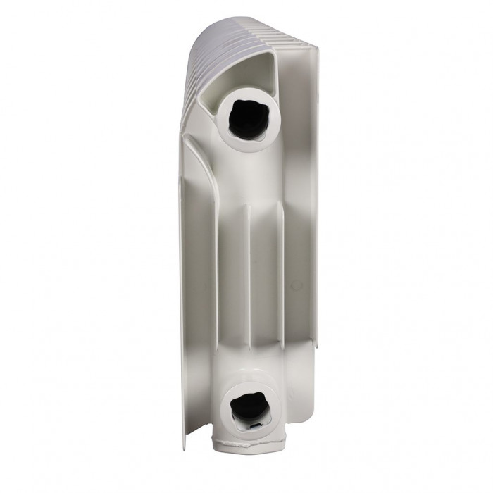 Алюминиевый радиатор Global VOX- R 200, 14 секций, боковое подключение, белый