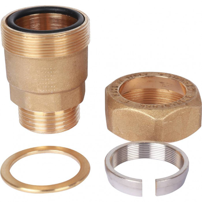 Муфта TIEMME 1 НP для стальных труб, латунь