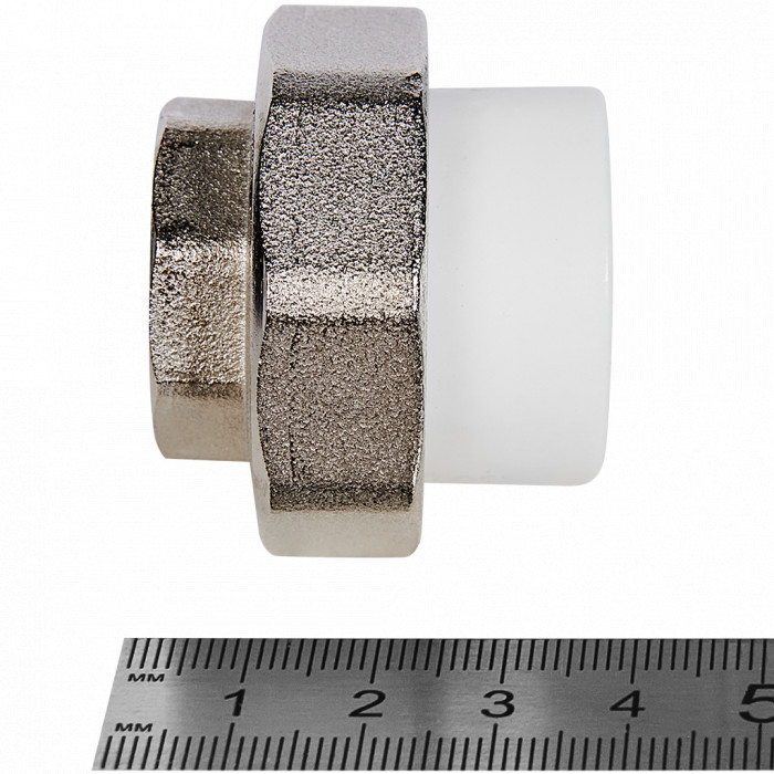 Pro Aqua PA20014 Pro Aqua d=25-3/4 PP-R Муфта комбинированная разъемная (американка) ВР Белая