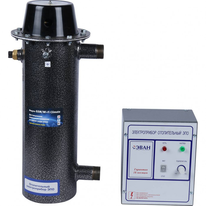 Напольный электрический котел ЭВАН ЭПО 9,45, одноконтурный