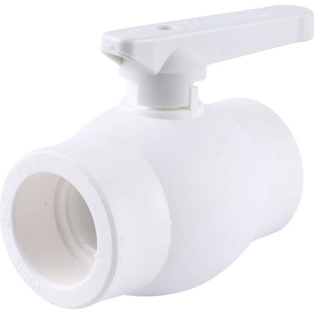 3242-vlb-400003 Kalde d=40 Кран шаровой для полипропиленовых труб под сварку (цвет белый)