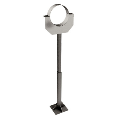 Стойка опорная (h=1080-1830) D250/350, AISI 304 (Вулкан)