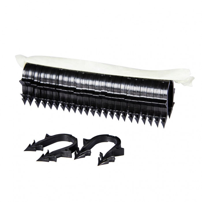 STOUT SMF-0004 Кассета для такера (по 25шт скоб якорных с двойным креплением для труб диам.16-20мм)