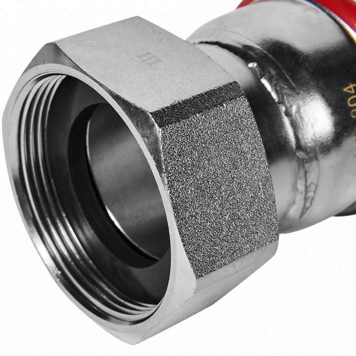 ROMMER RSS-0026-000542 ROMMER Переходник с накидной гайкой-ВР, 54х2, из нержавеющей стали прессовой