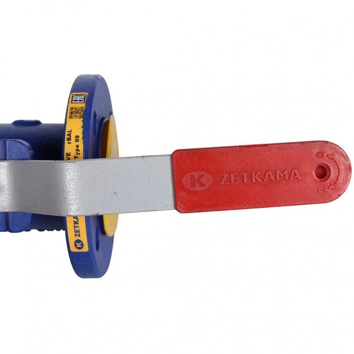 Кран шаровой ZETKAMA 565A Ду25 Ру16 фланцевый