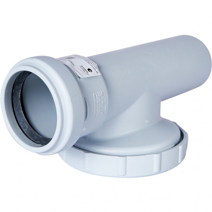 STOUT SKB-0014-000058 D 58 Ревизия с круглой крышкой канализационная бесшумная