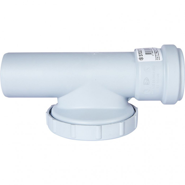 STOUT SKB-0014-000058 D 58 Ревизия с круглой крышкой канализационная бесшумная