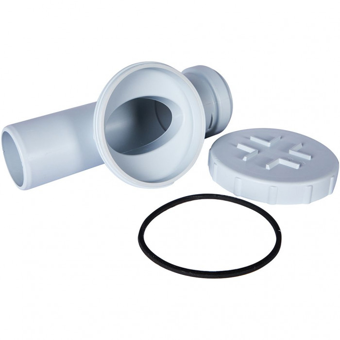 STOUT SKB-0014-000058 D 58 Ревизия с круглой крышкой канализационная бесшумная