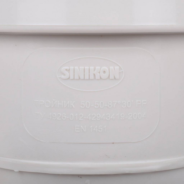 Sinikon 508017.k КОМФОРТ Тройник D 050x050x87