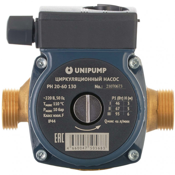 Насос циркуляционный UNIPUMP PН 20-60 130