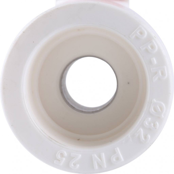 Kalde Мини-кран шаровой с красной ручкой для полипропиленовых труб d=32