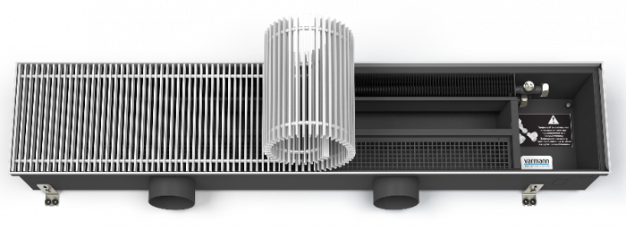 Встраиваемый в пол конвектор Varmann Ntherm Air NA 230.150.1250 RR U EV1