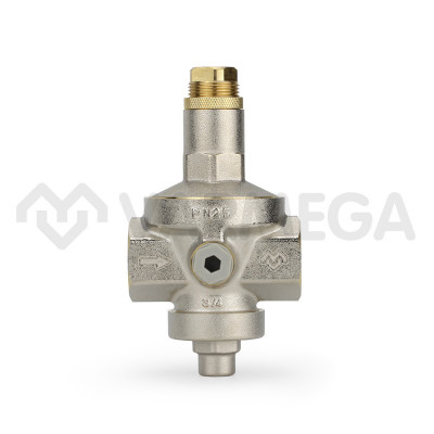 Редуктор давления Varmega VM12802, 3/4&quot;, PN25, мембранный, с присоединением к манометру