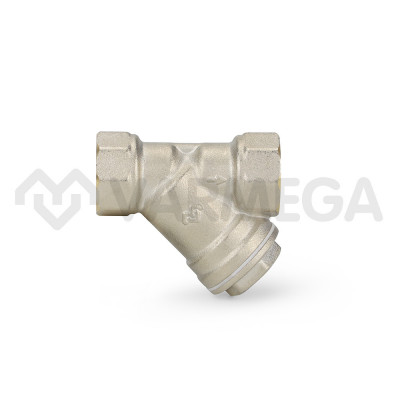 Косой фильтр механической (грубой) очистки Varmega VM04007 2&quot;1/2&quot; ВР-ВР, с ушком под пломбу