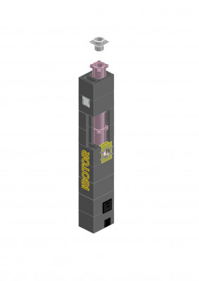 Основание 3 м ISOTOR 25 с ВЕНТ п/м
