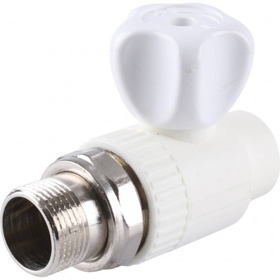 Kalde Кран шаровой разборный прямой с накидной гайкой 20x 3/4