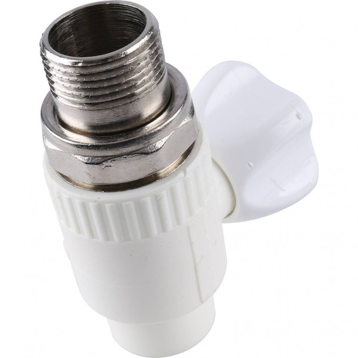 Kalde Кран шаровой разборный прямой с накидной гайкой 20x 3/4