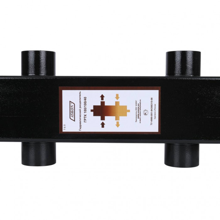 Гидравлический разделитель Askon ГРТК  100/100/40 195 кВт