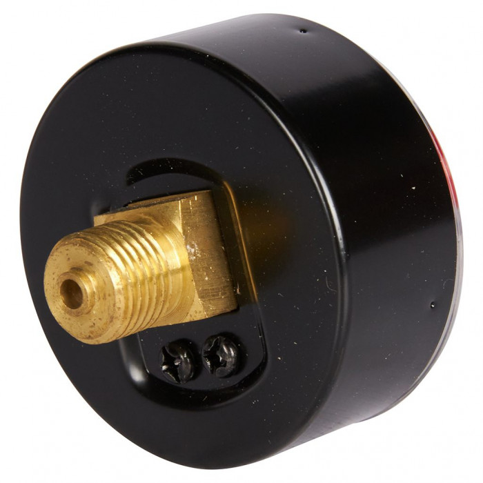 RIM-0007-500408 Манометр ROMMER аксиальный с указателем предела. Корпус Dn 50 мм 1/4 BSP, 0...4 бар, кл.2.5