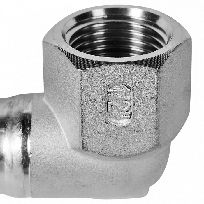 ROMMER RSS-0009-001812 ROMMER Угольник-переходник-ВР, 18х1/2, из нержавеющей стали прессовой