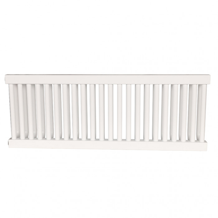 Стальной трубчатый радиатор ROMMER RST-203022-010, 22 секций, боковое подключение