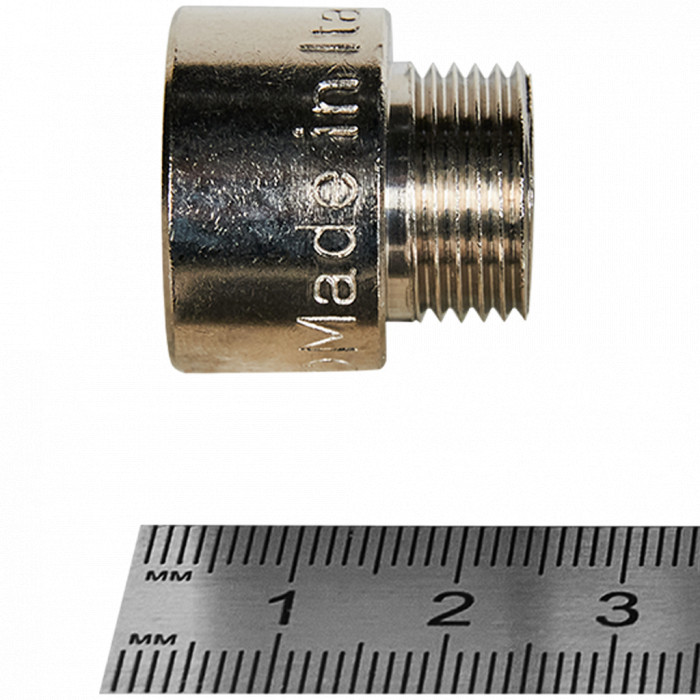 STOUT Переходник ВН никелированный 1/2X3/8