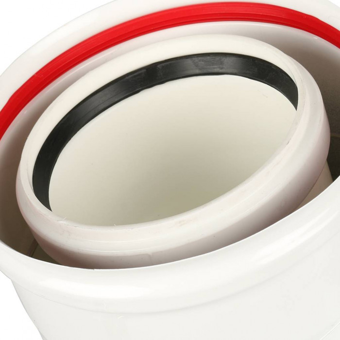 Baxi  KHG BAXI Коаксиальный отвод 87°,  110/160мм, HT