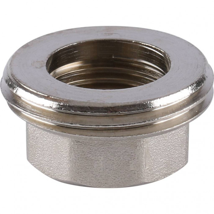 Муфта разъемная Kalde с внутренней резьбой 20х1/2 для полипропиленовых труб под сварку (цвет белый)