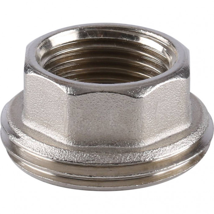 Муфта разъемная Kalde с внутренней резьбой 20х1/2 для полипропиленовых труб под сварку (цвет белый)