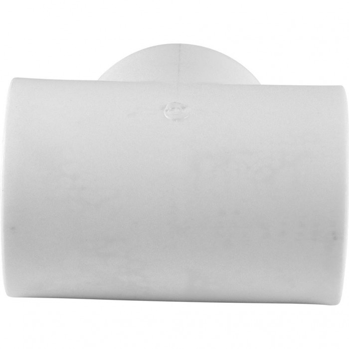 Политэк d=63 Тройник для полипропиленовых труб под сварку (цвет белый)