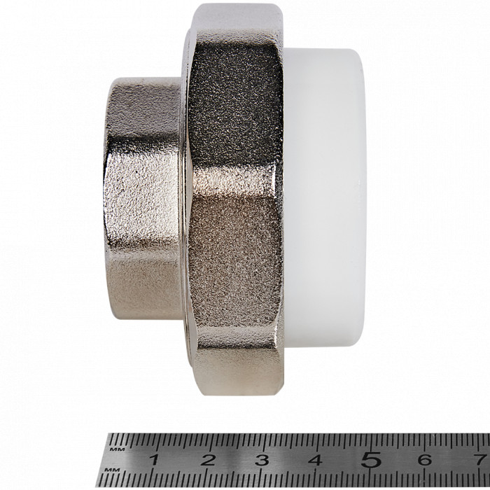 Pro Aqua PA20022 Pro Aqua d=50-1.1/2 PP-R Муфта комбинированная разъемная (американка) ВР Белая