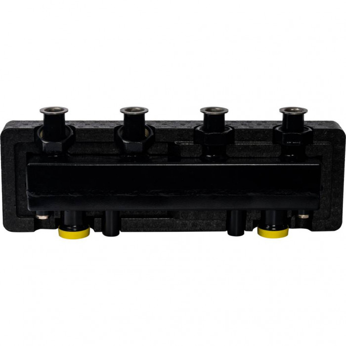 STOUT Стальной распред. коллектор 2 отопит. контура с гидравл. разделителем DN 25