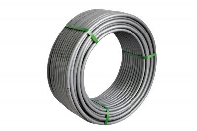 Труба One Plus PEX-a EVOH серая универс. из сшитого полиэтилена Ø32*4.4 50м/бухта