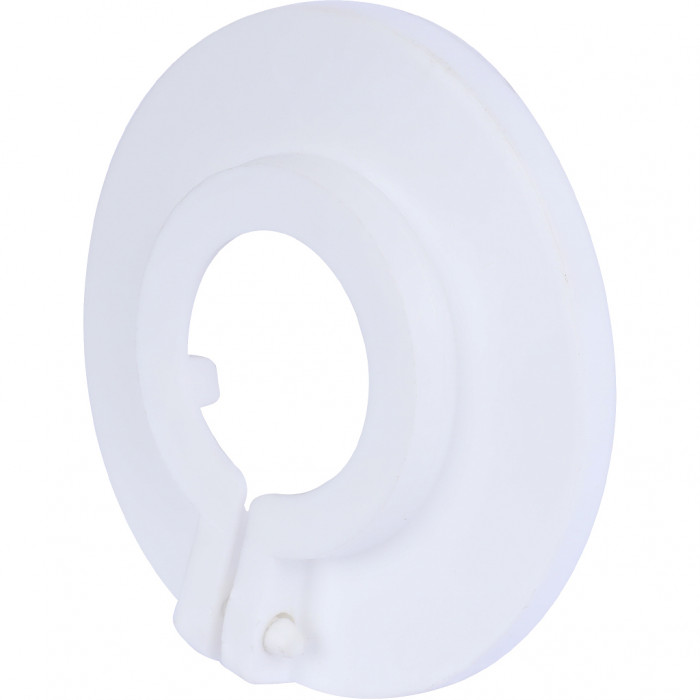 LUXOR 518 3/4 (67790227) Розетка с защелкой из полипроп., белая LUXOR