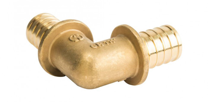 STOUT Угольник 90° 25 для труб из сшитого полиэтилена аксиальный