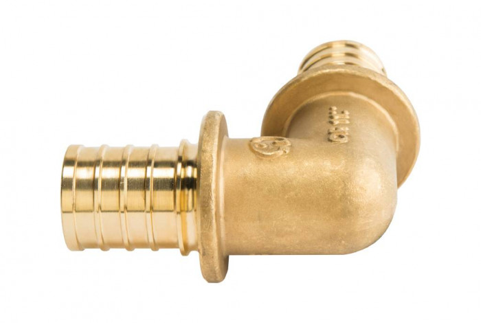 STOUT Угольник 90° 25 для труб из сшитого полиэтилена аксиальный