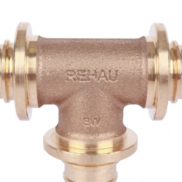 REHAU RAUTITAN PLATINUM Тройник равнопроходный 25-25-25 RX для труб из сшитого полиэтилена аксиальный