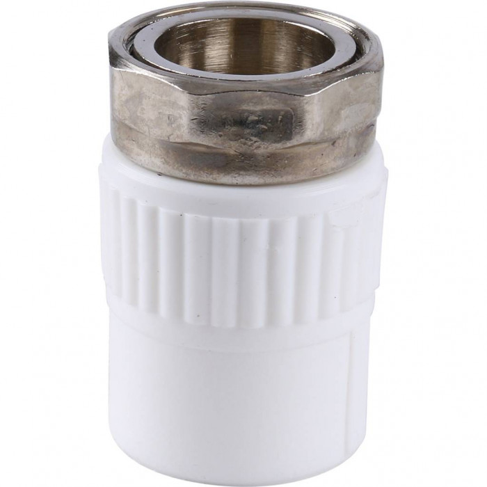 Kalde Муфта комбинированная с накидной гайкой 20х3/4