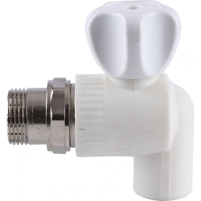 Kalde Кран шаровой разборный угловой с накидной гайкой 20x3/4