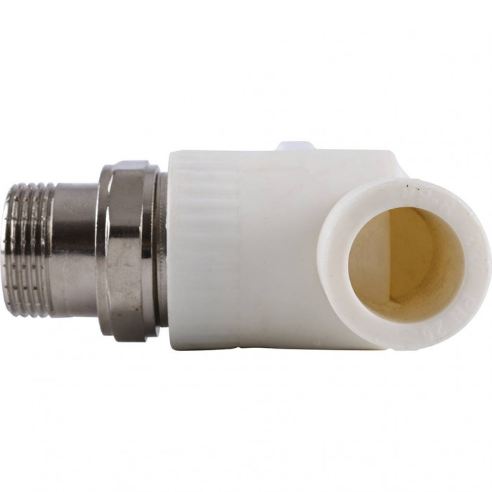 Kalde Кран шаровой разборный угловой с накидной гайкой 20x3/4