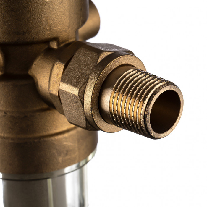 Гейзер фильтр Гейзер-Бастион 7508155233 1/2 для холодной воды, с регулятором давления, d52,5