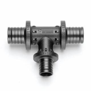 11600631001 REHAU RAUTITAN Тройник с уменьшенным боковым проходом 25-20-25 PX для труб из сшитого полиэтилена аксиальный