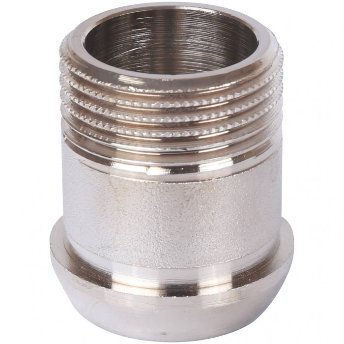 STOUT Разъемное угловое соединение американка ВН, никелированное 3/4