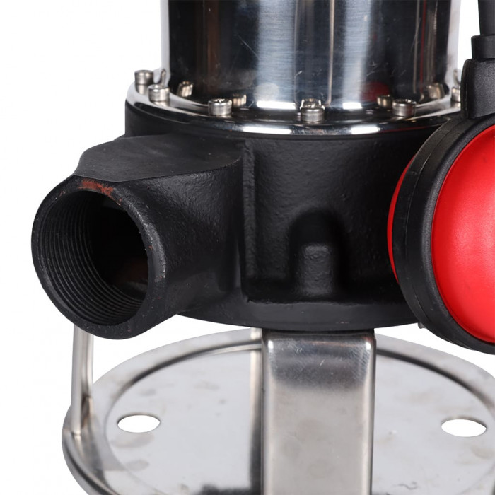 Насос дренажный STOUT с режущим механизмом и поплавком