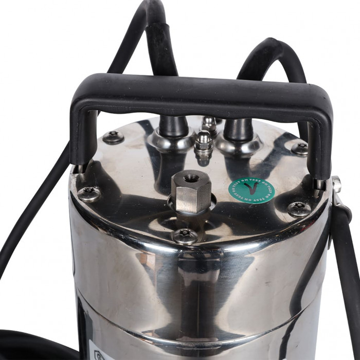 Насос дренажный STOUT с режущим механизмом и поплавком