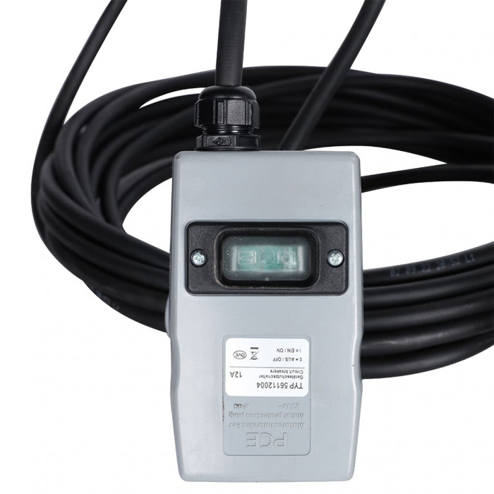 Насос дренажный STOUT с режущим механизмом и поплавком