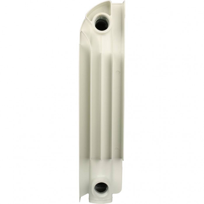 Алюминиевый радиатор Global VOX- R 350, 10 секций, боковое подключение, белый