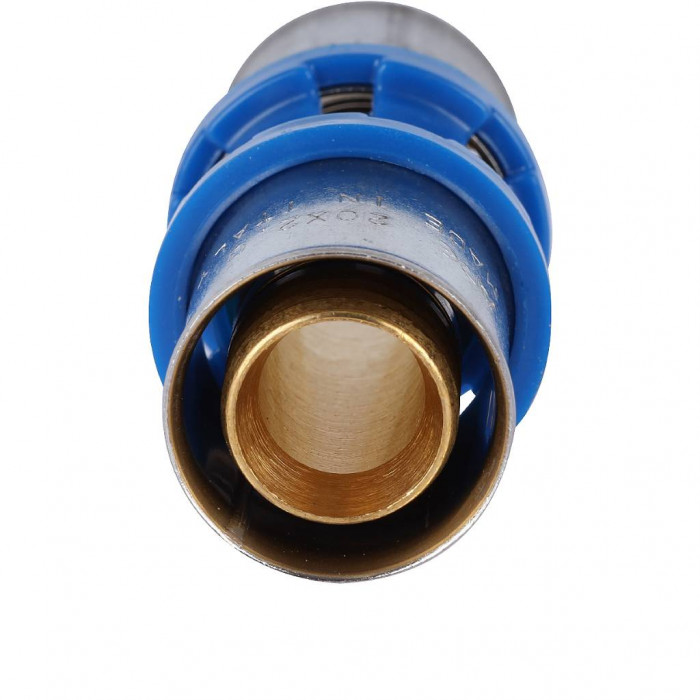 APE Муфта соединительная равнопроходная 20х20 для металлопластиковых труб прессовой