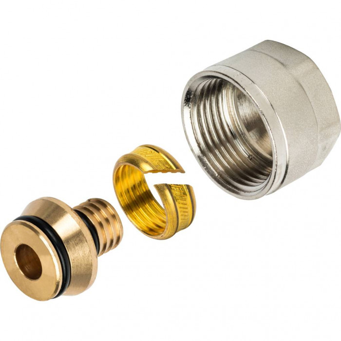 Фитинг компрессионный STOUT евроконус для труб PEX-AL-PEX 16х2,0х3/4