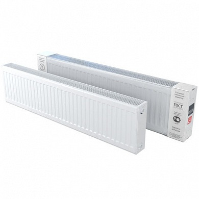 Стальной панельный радиатор STI Compact 22-300-1400, боковое подключение